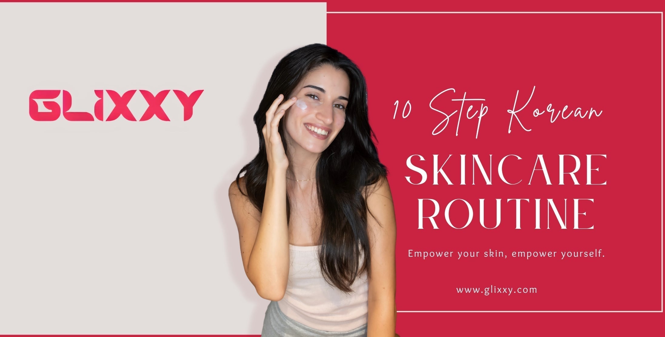 korean skincare routine by glixxy