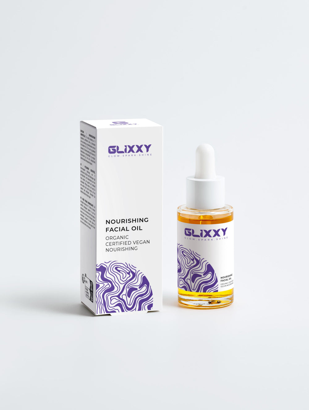 organic face oil for glowing skin, which is certified vegan and nourishing