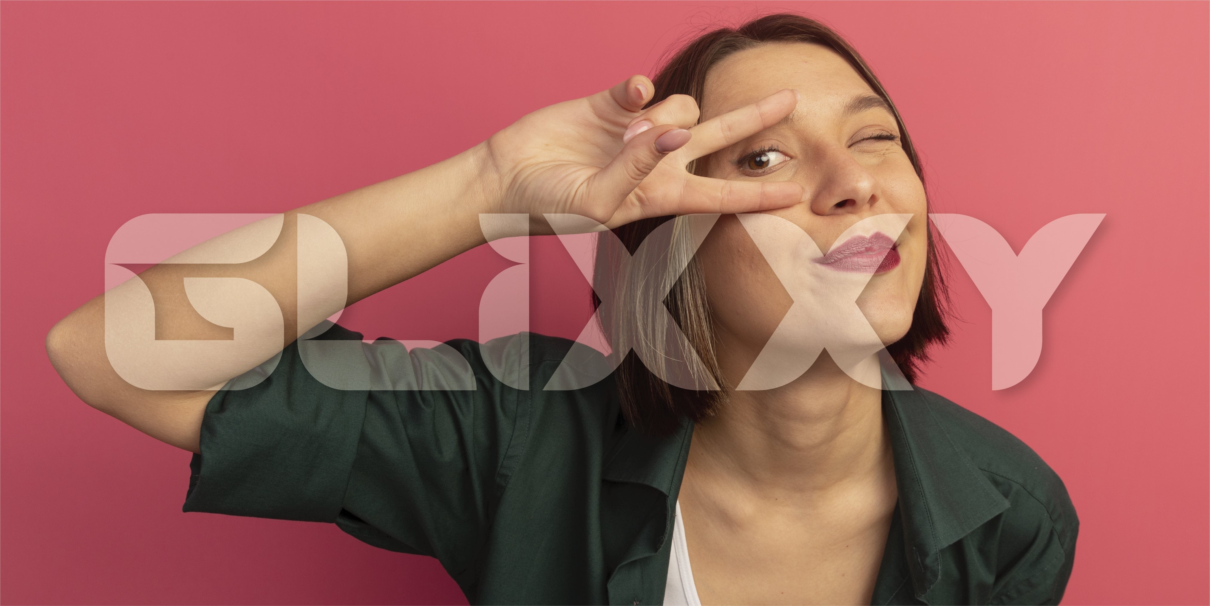 women happy with smooth eyes