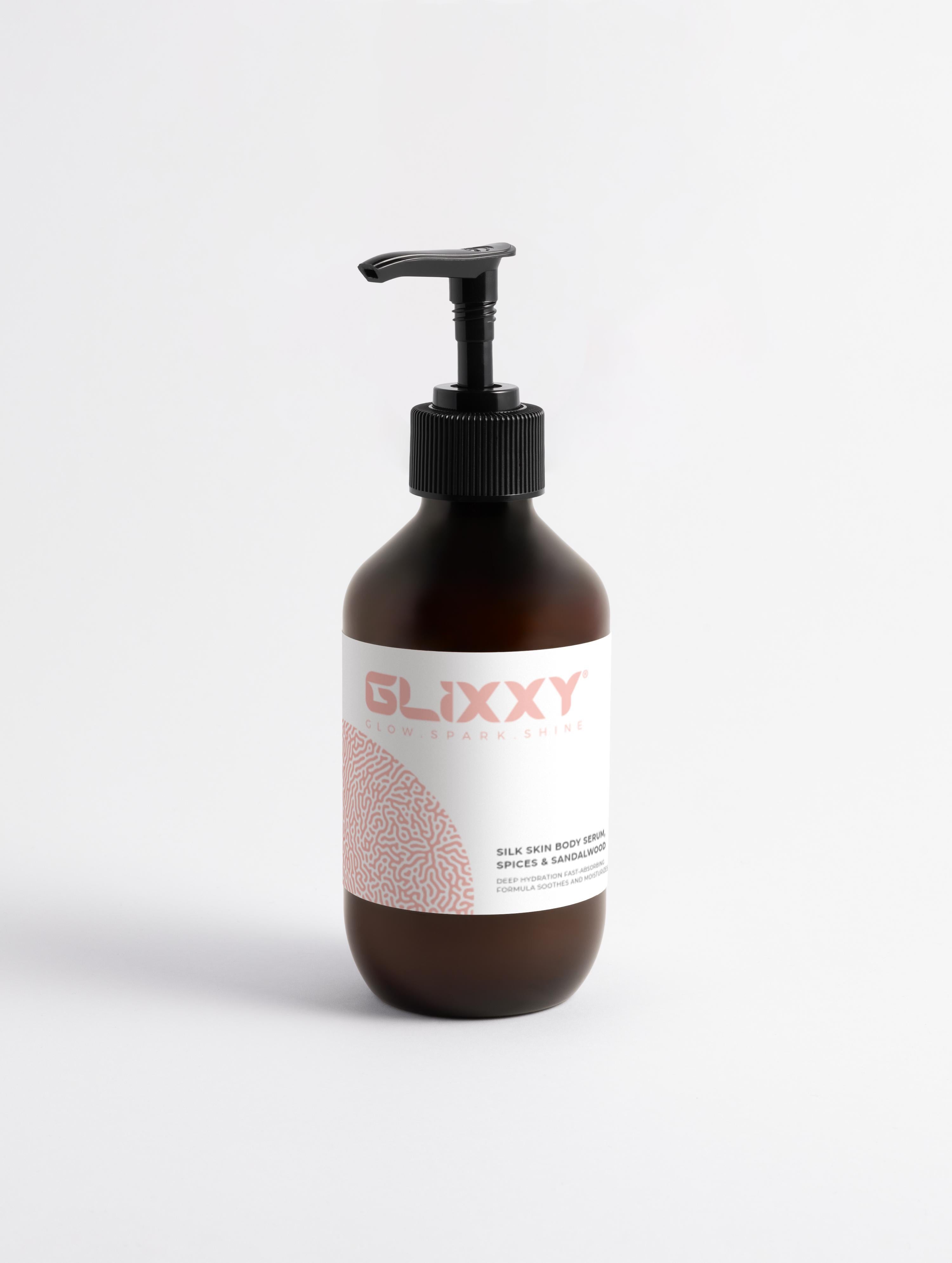 Silk Skin Body Serum, Spices & Sandalwood