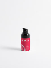 Glixxy skincare for men bottle on a white background