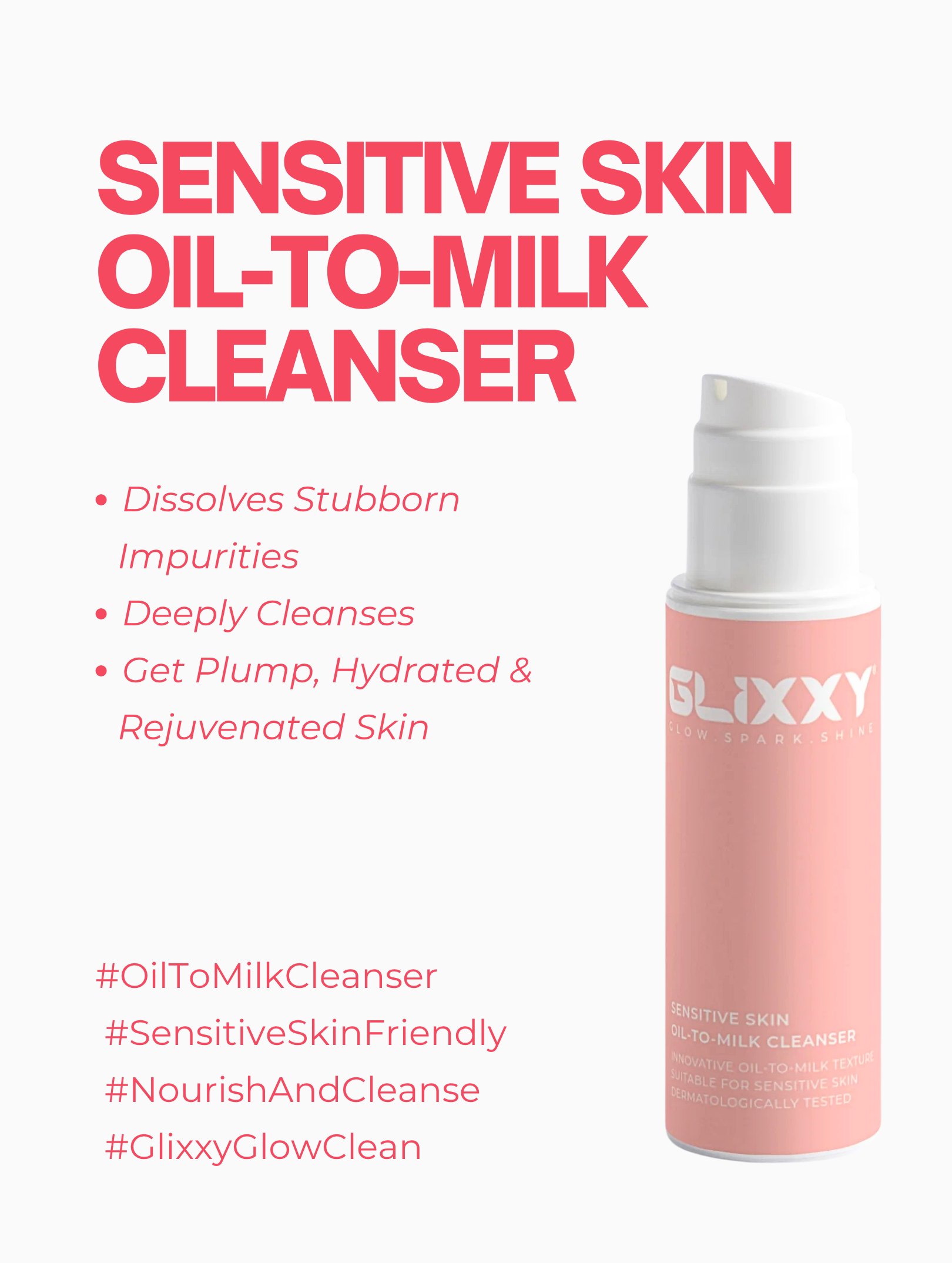 Sensitive Skin Oil-To-Milk Cleanser