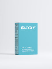 Glixxy product packaging on a light gray background